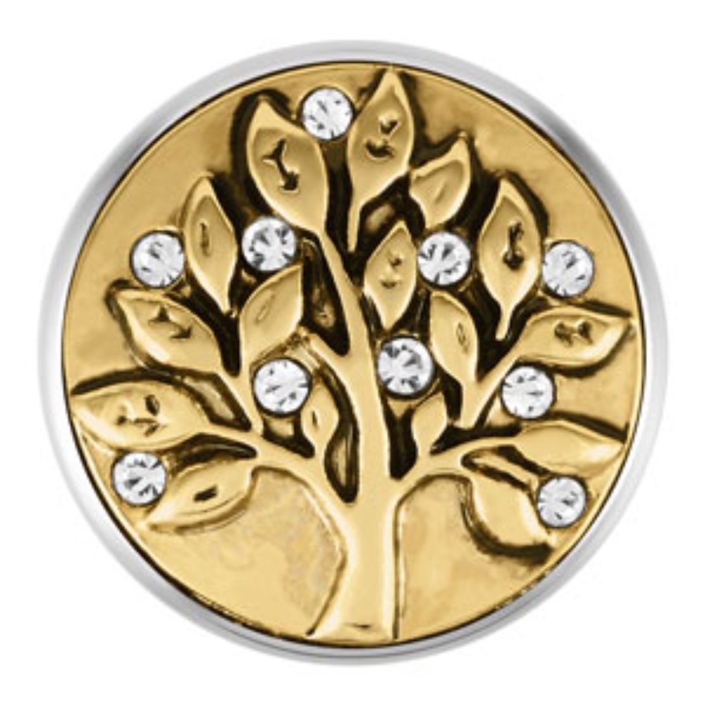 Antique Gold Tree of Life Snap S0018